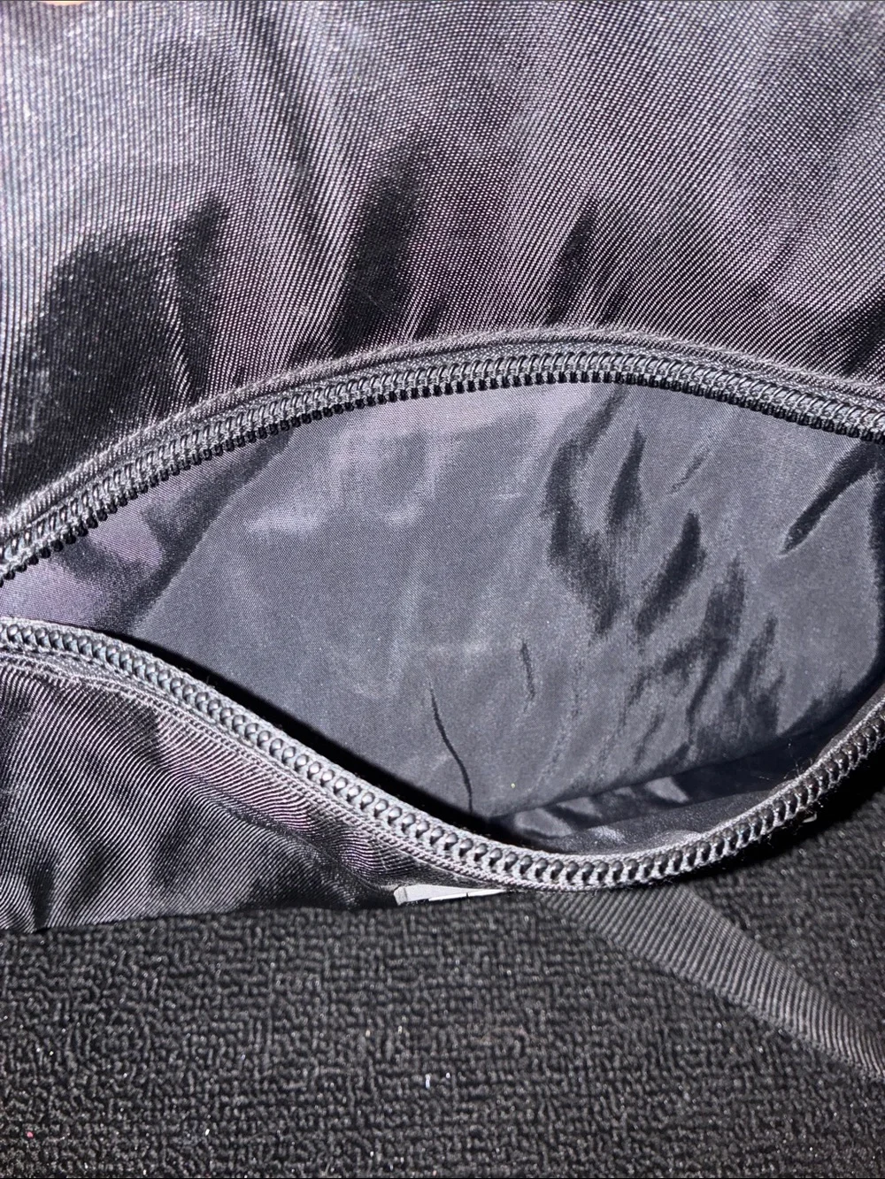 Vintage Genuine Polo by Ralph Lauren Black Polo Sport Messenger Bag